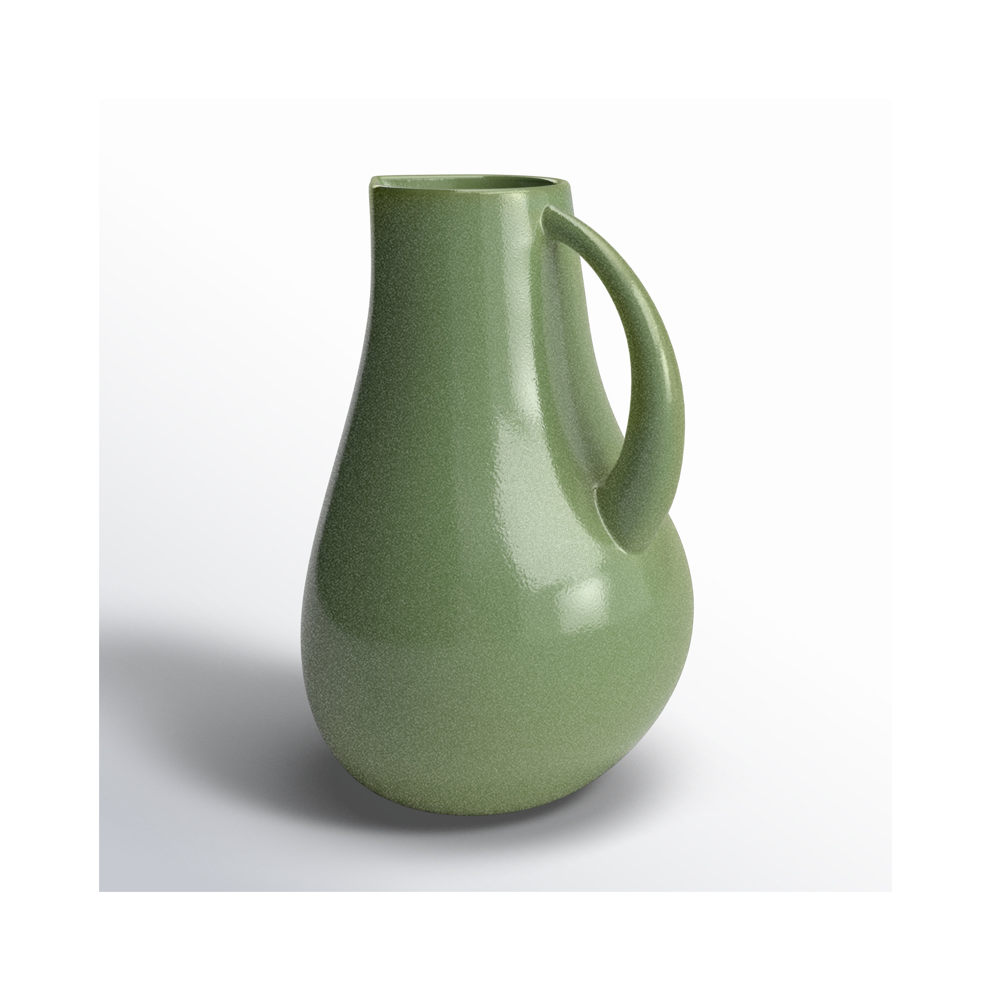 Borgen 72oz. Stoneware Pitcher, Sage