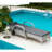 Adjustable Backrest Rattan Pool Lounge Chair-2063746199