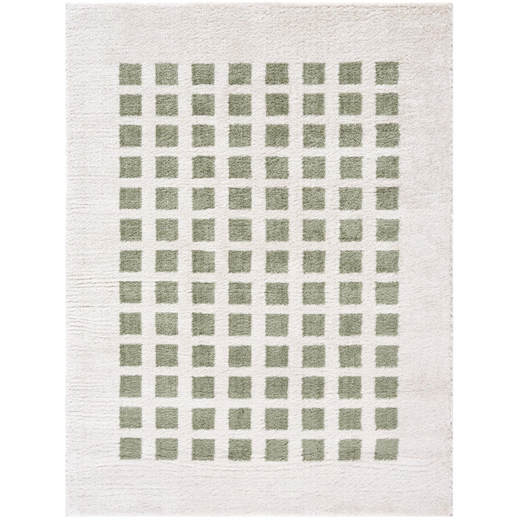 Zuhur Washable Geometric Indoor Rug