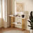Modern Luxury Metal Frame Console Table, Chic Entryway Table With Storage Shelf For Living Room Decor