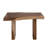 Vizcaino 86" Teak Solid Wood Pedestal Dinning Table