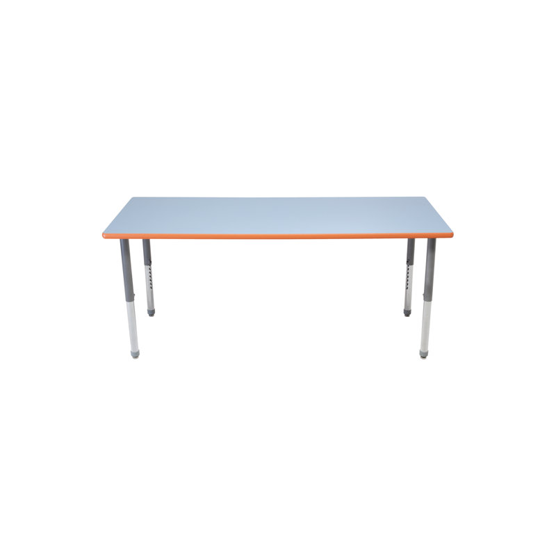 Collaborative Learning Table With Deluxe Legs- Rectangle, 29" H x 60" W x 24" D, Particle Board