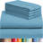 Ultra Soft Microfiber Sheet Set - 6 Pc Set - Wrinkle Resistant - Cooling Sheets With Deep Pockets-121930760-121930762