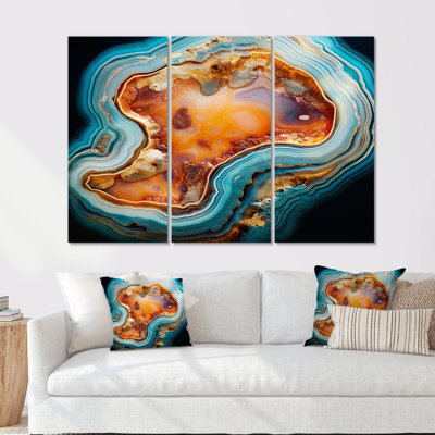 Raylee - Marble Wall Art Print Set