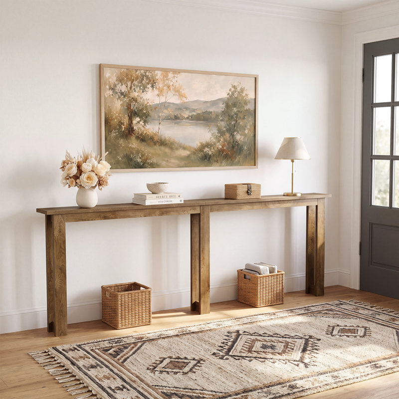 Console de canapé extra longue, 94,5 po derrière le canapé