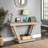 60"Long Distressed  2-Tier Wooden Console Table-1034596157