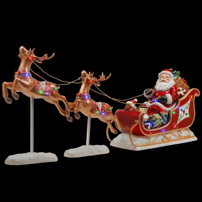 Santa's Sleigh and Reindeer Assortment