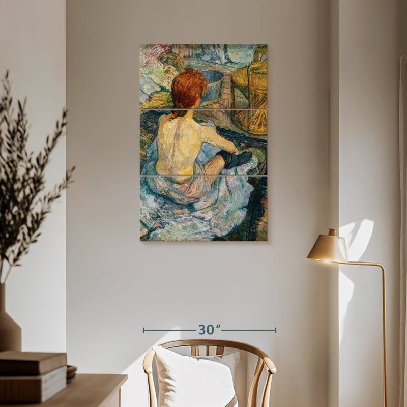 Leisha Rousse, 57" H x 36" W