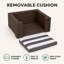 Teamson Striped Pet Bed