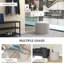 Table basse avec repose-pieds HOMcom