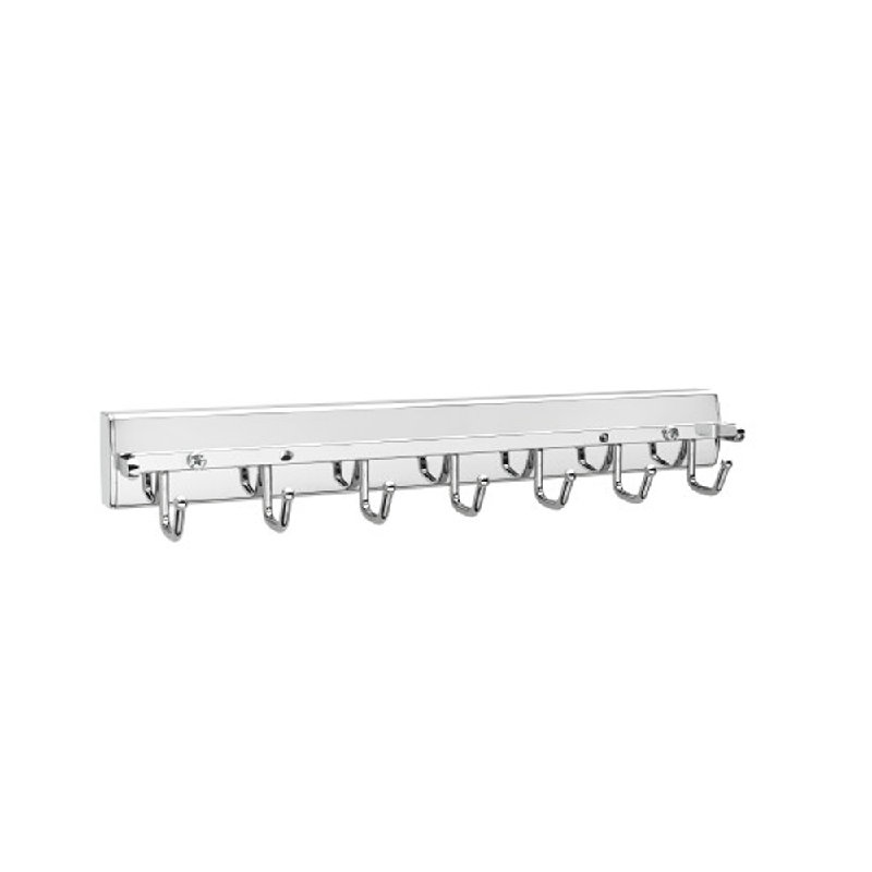 Rev-A-Shelf Sidelines 14" Pop Out Belt, Tie, and Scarf Organizer Rack for Custom Closet Systems, Chrome