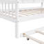 Lit en bois avec couchette-1061156104