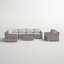 8-Person Outdoor Seating Group With Cushions Pre-Assembled Sofa