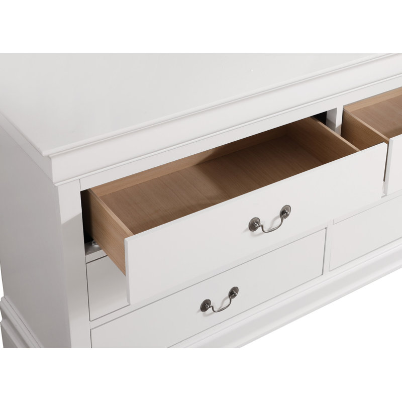 Citronelle 60'' W 6 - Drawer Dresser, White