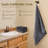 Bath Towels Pack Of  Highly Absorbent Quick Drying Microfiber For Body Sport Yogaspa Fitness