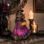 Statue de jardin d'Halloween sorcière solaire 8,27 "avec lanterne DEL-1194047813