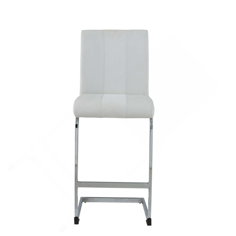 TABOURETS DE LIT BLANC ALTIS (ENSEMBLE DE 4)