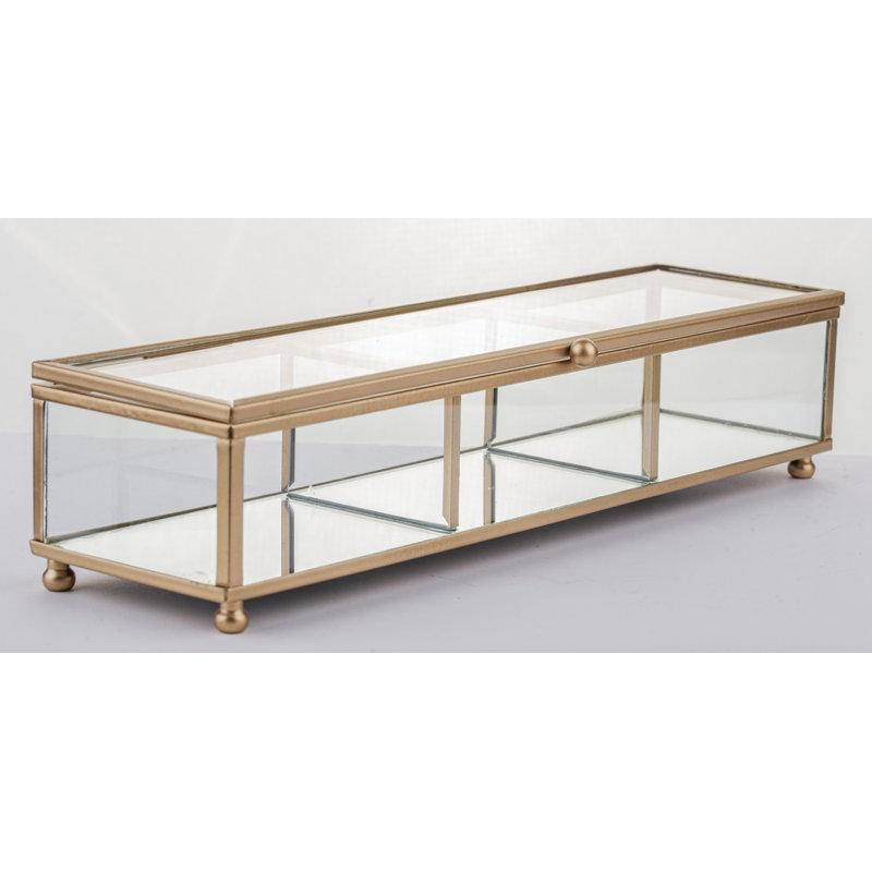 Glass Jewelery Box +