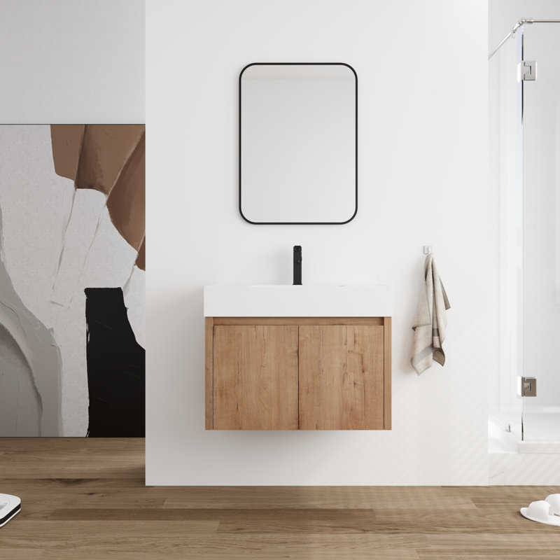 Meuble-lavabo simple avec plateau Humah 29,84