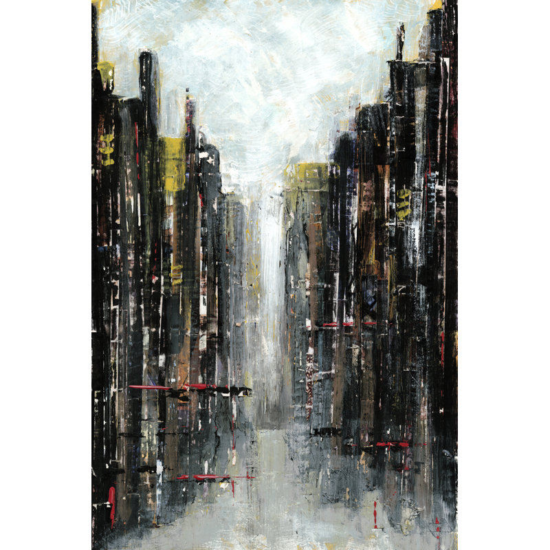 Gotham I by Jarman Fagalde - Wrapped Canvas Painting, 46cm H x 30cm W x 3.8cm D