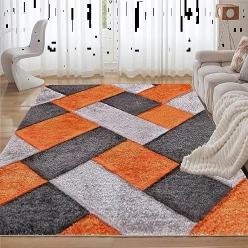 Shag Area Rug, Rectangle 200 x 290 cm
