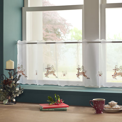 Macedonia Semi Sheer Curtain Single Panel