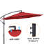 Parasol en porte-à-faux 10 pi Erbe-815474377