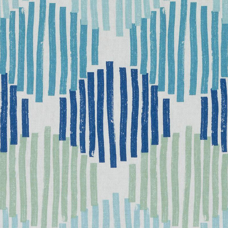 Tissu Alhambra, Vert de mer