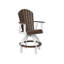 Berlin Gardens Comfo Back Regular Top With White Base Swivel Chair-1413131030-1413131027