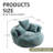Jaquarion 42.52'' Wide Compression Barrel Chair-1287790845