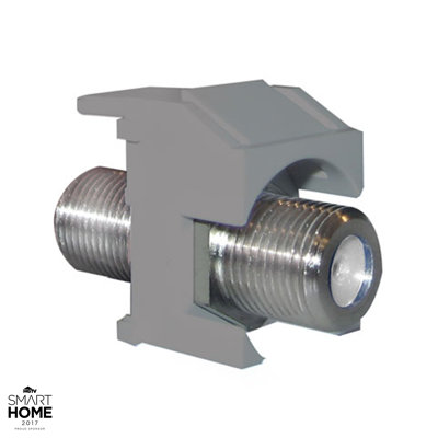 Adorne Magnesium Video F-Connector