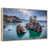 Floating Frame Natural Wood selected