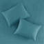 Ensemble de courtepointe 2 pièces bleu sarcelle simple / simple TG-119313477-119313478