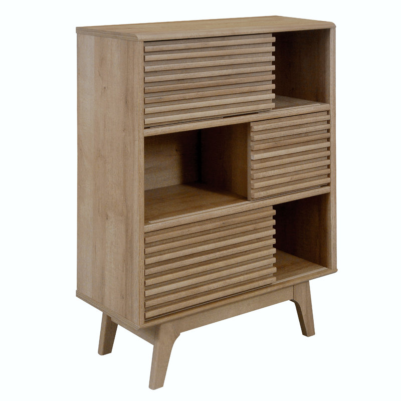 Analese Rectangle Accent Cabinet, Riviera Oak