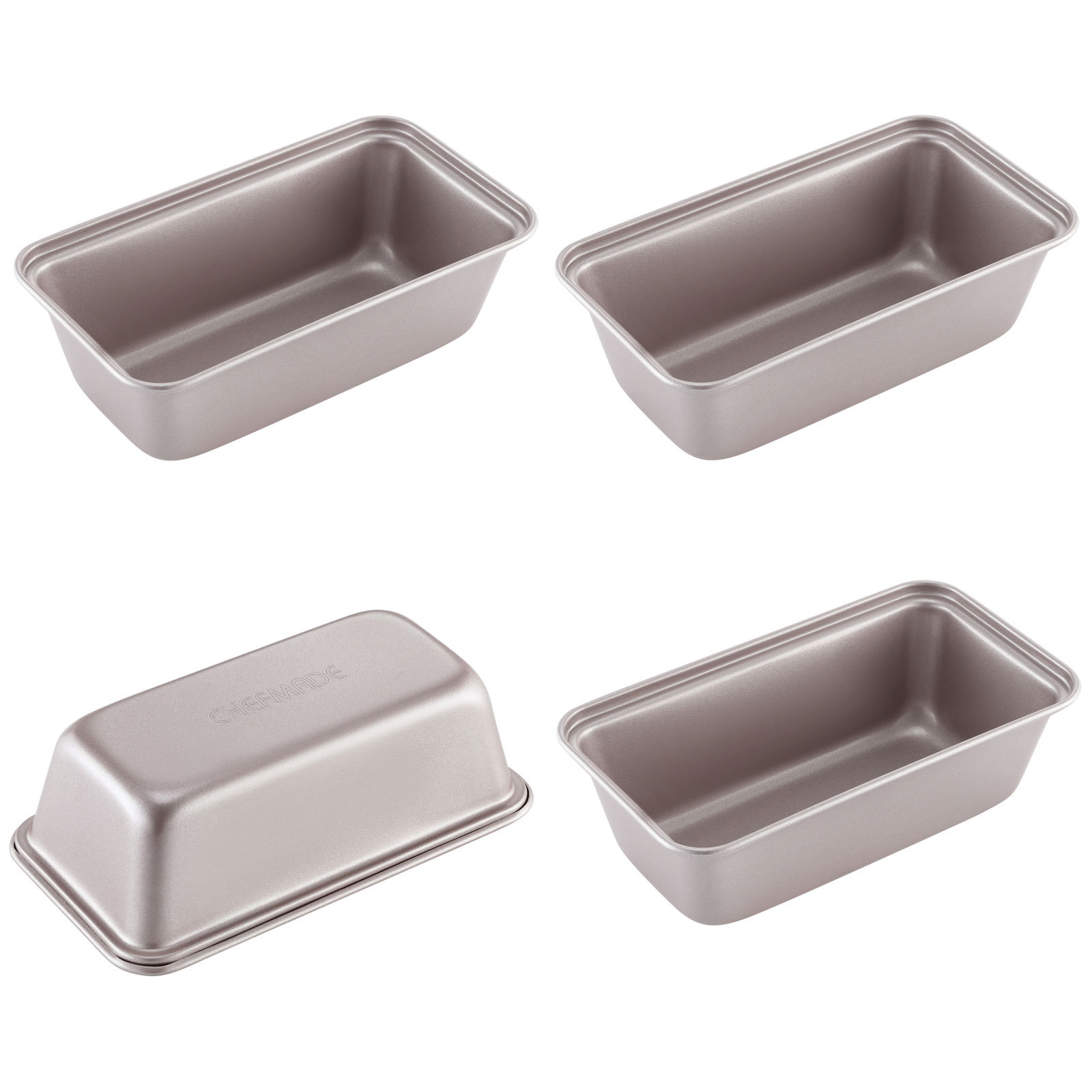CHEFMADE 5.5 Inch Mini Loaf Pan Set 4Pcs & Reviews | Wayfair