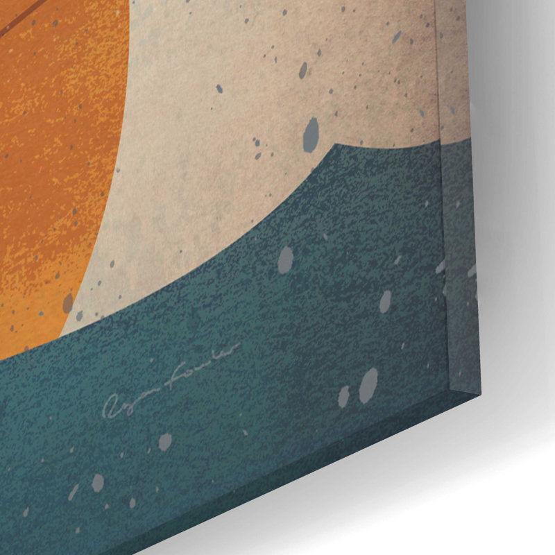 «Golden Dog Canoe Co Right Faceing» par Ryan Fowler, H 12 po x l 12 po