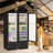 Commercial Beverage Fridge, Glass Door Merchandiser with Double Front Panel Design