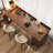 Walnut Rectangular Solid Wood desks-107287691-107287694