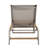 Outdoor Aluminum Frame Lounger - Two Pieces, And Lightweight, Breathable Mesh, Rounded Legs With Rope Detail, Comfortable Ergonomic Design, Low Maintenance, Suitable For Backyard Decor Chaise Lounge