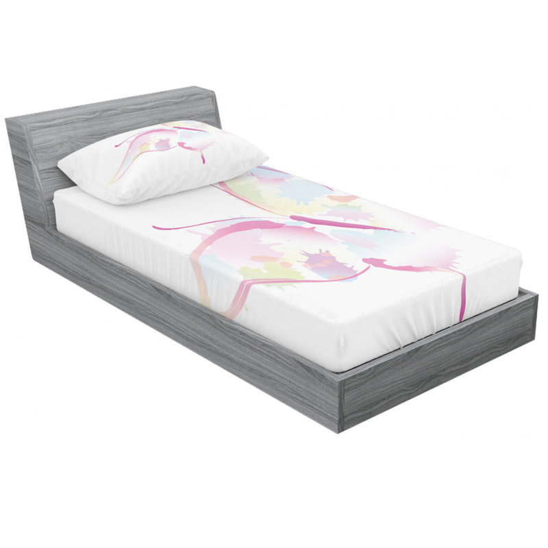 Microfiber Sheet Set, Twin XL Sheet Set with Fitted Sheet