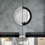 Huldar Glass Flat Wall Mirror-924904925-924904927