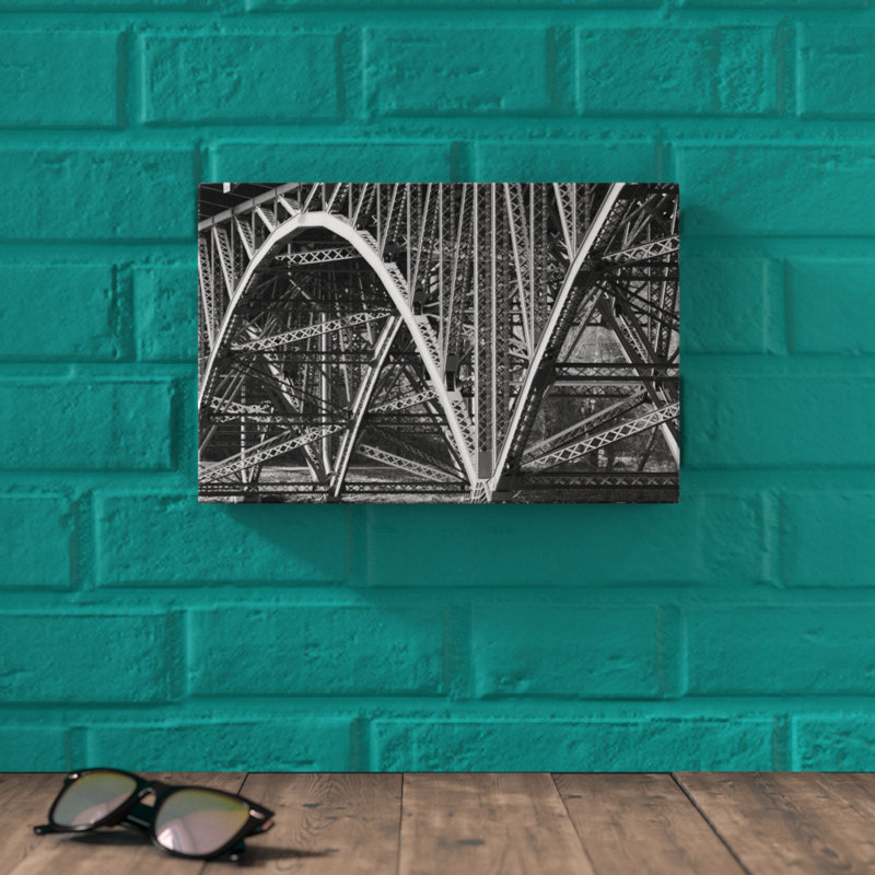 Structural Details IX by Jeff Pica - Wrapped Canvas Photograph Print, 20cm H x 30cm W, Wrapped Canvas