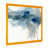 Impression dorée sur toile encadrée