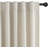 Cotton Curtains 2 Panels Set, Thick Organic Flax Belgian Linen Blend Privacy Window Drapes Rod Pocket & Back Tab with Light Filtering for Bedroom/Living Room-652358669-652358667