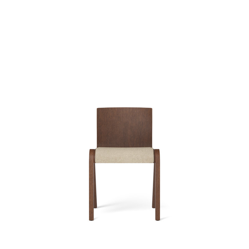 Ready Upholstered Dining Chair, Red Stained Oak, Bouclé 02 Acrylic