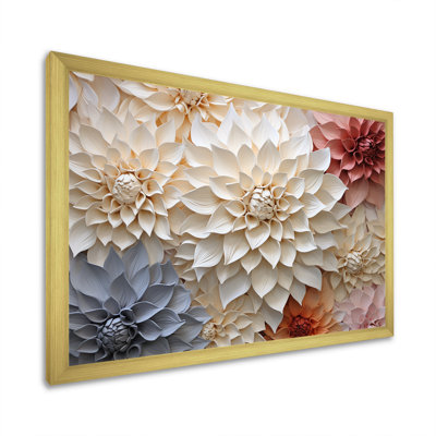 " Bouquet Of Dahlia Flowers I "