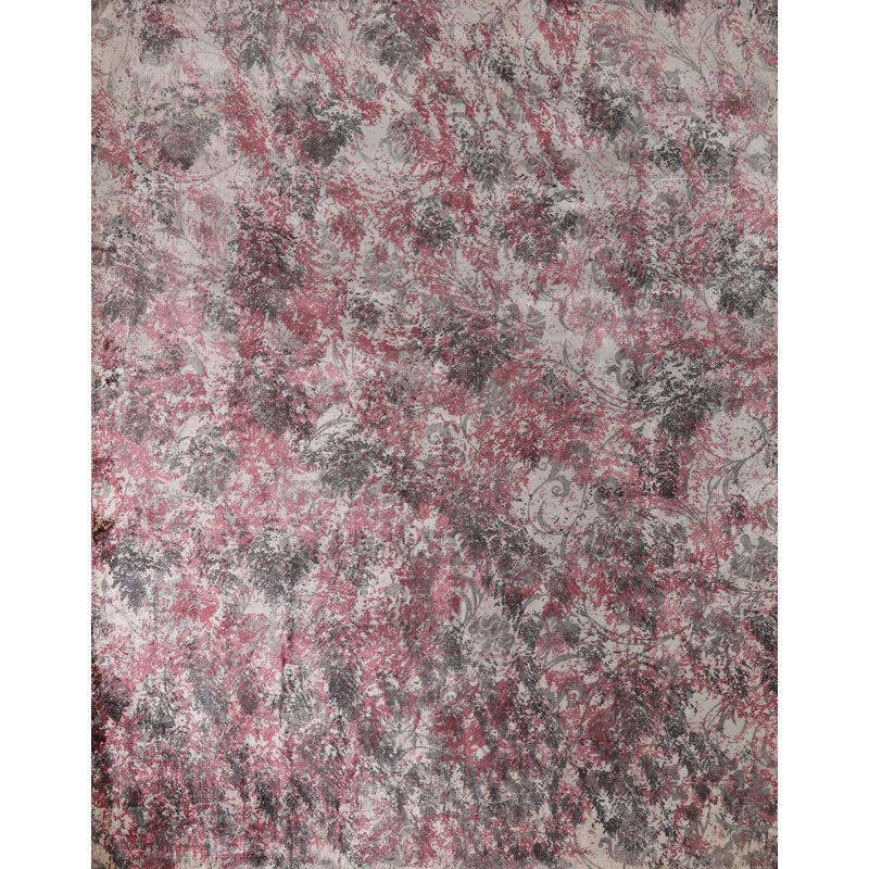 Tapis indien moderne et abstrait