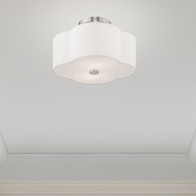 Plafonnier semi-encastré 2 lumières Chelsea