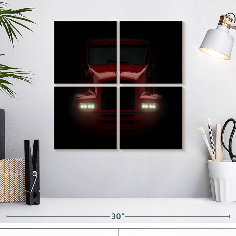 Mehar Dark Red Truck