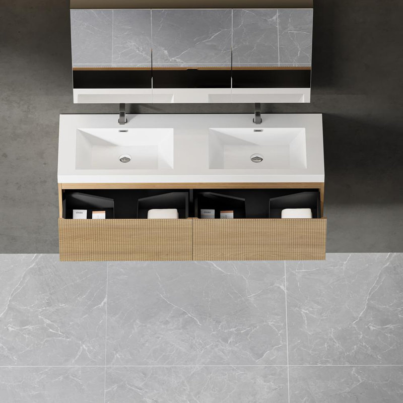 59'' Floating Bathroom Vanity with Sink